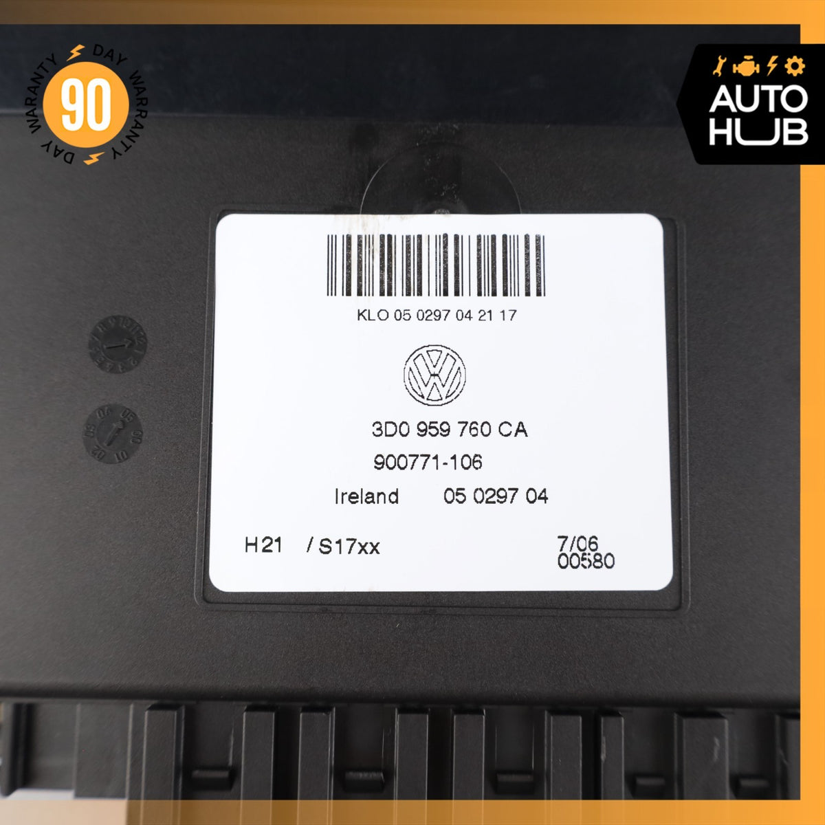 06-13 Bentley Continental Flying Spur Front Left Seat Control Module OEM 39k - photo 9