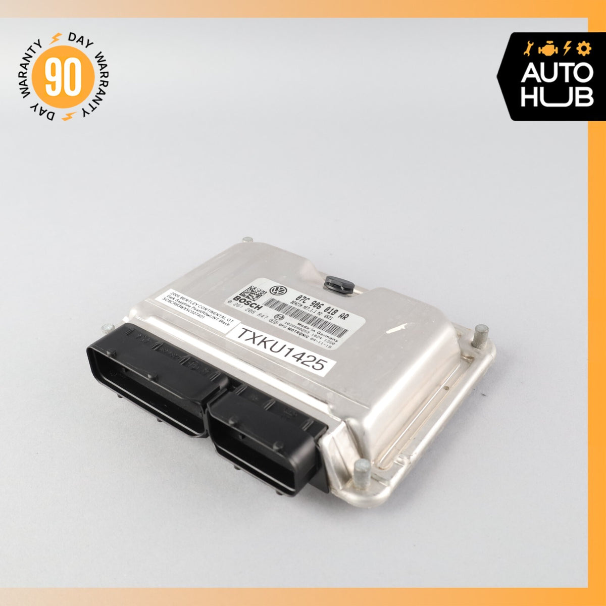 2005 Bentley Continental GT 6.0L W12 Engine Control Module ECU OEM 65k - photo 2