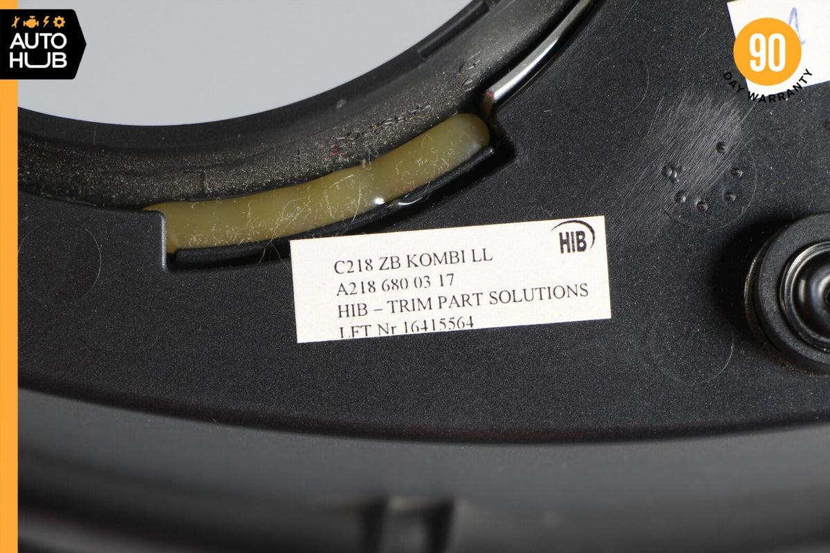 12-18 Mercedes W218 CLS550 CLS63 Instrument Cluster Speedometer Bezel Trim OEM - photo 11