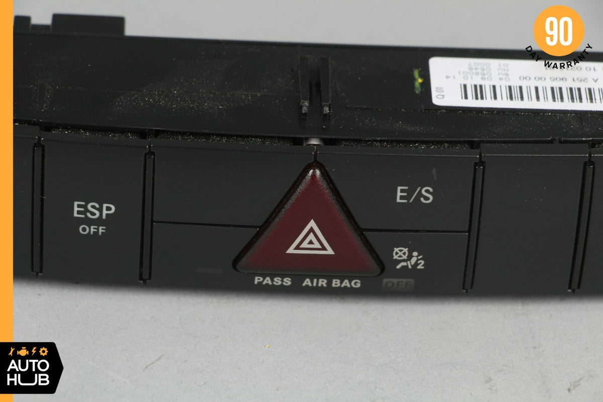 06-13 Mercedes W251 R350 R500 Center Dashboard Hazard ESP Control Switch OEM - photo 3