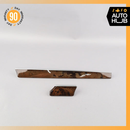06-13 Mercedes W251 R350 R500 R320 Dashboard Dash Trim Wood Set of 2 OEM - photo 1