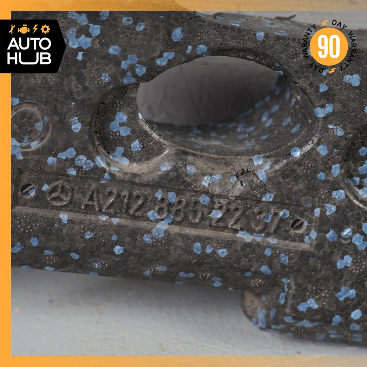 10-16 Mercedes W212 E350 E400 Front Left & Right Bumper Impact Absorber Set OEM - photo 15