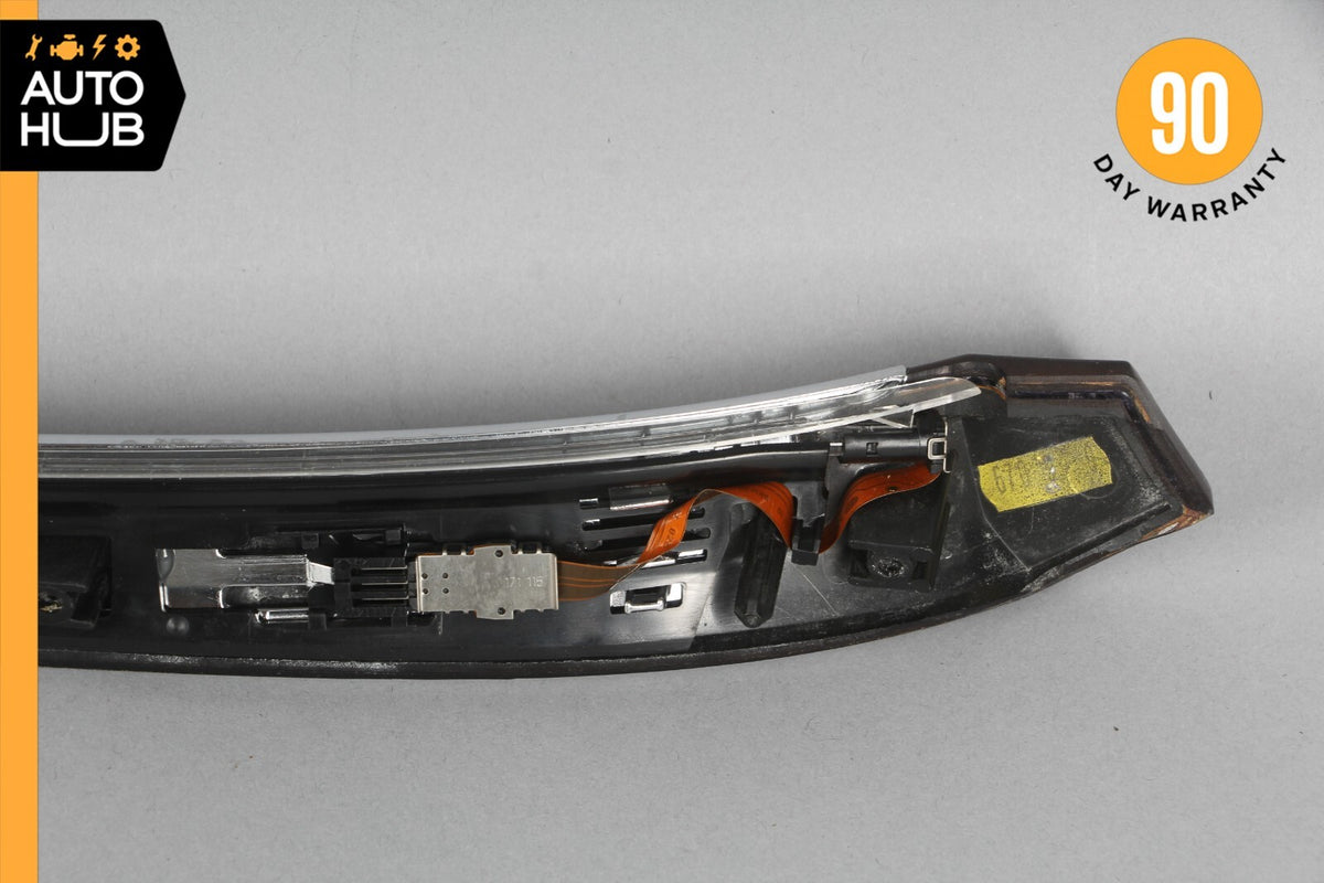 10-13 Mercedes W221 S400 S550 Front Left Driver Side Door Panel Trim Wood OEM - photo 8