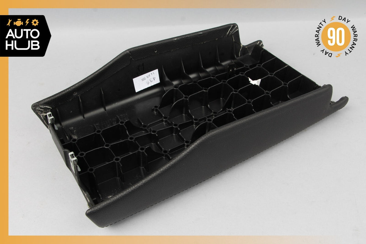 03-06 Mercedes R230 SL500 SL55 AMG Center Console Rear Lid Cover Panel Black OEM - photo 9