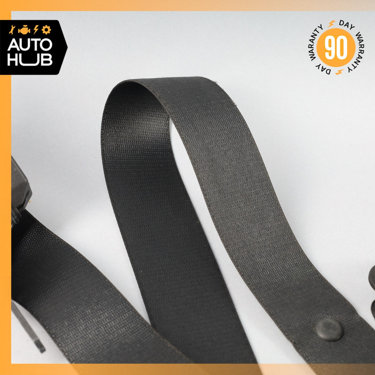 BMW F30 328i Rear Right or Left Side Seat Belt Black 72117259390 OEM - photo 3