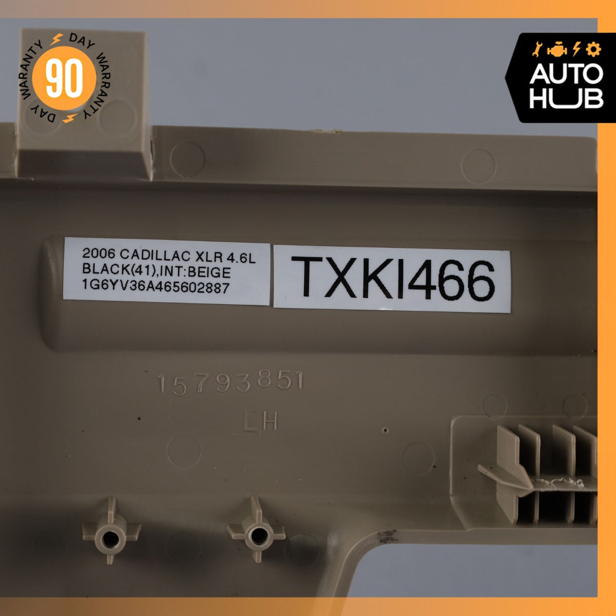04-06 Cadillac XLR Head Up Display Switch Button Trim 10392763 OEM - photo 10