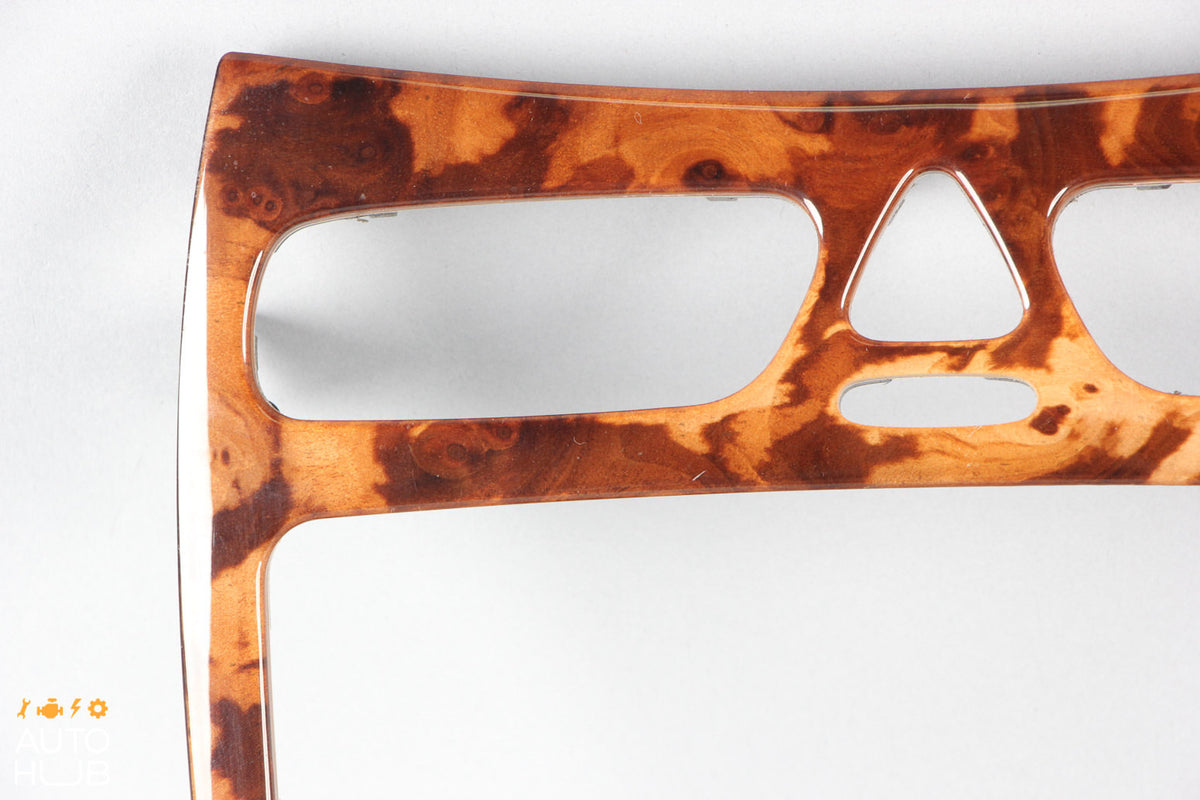 03-04 Mercedes W209 CLK320 CLK500 Center Console Trim Bezel Wood OEM - photo 2