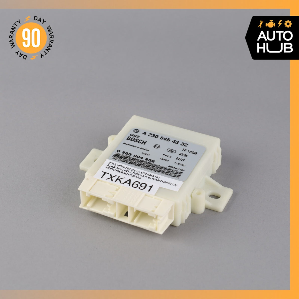 07-12 Mercedes R230 SL550 SL63 Park Parking Assist Control Module 2305454332 OEM - photo 1