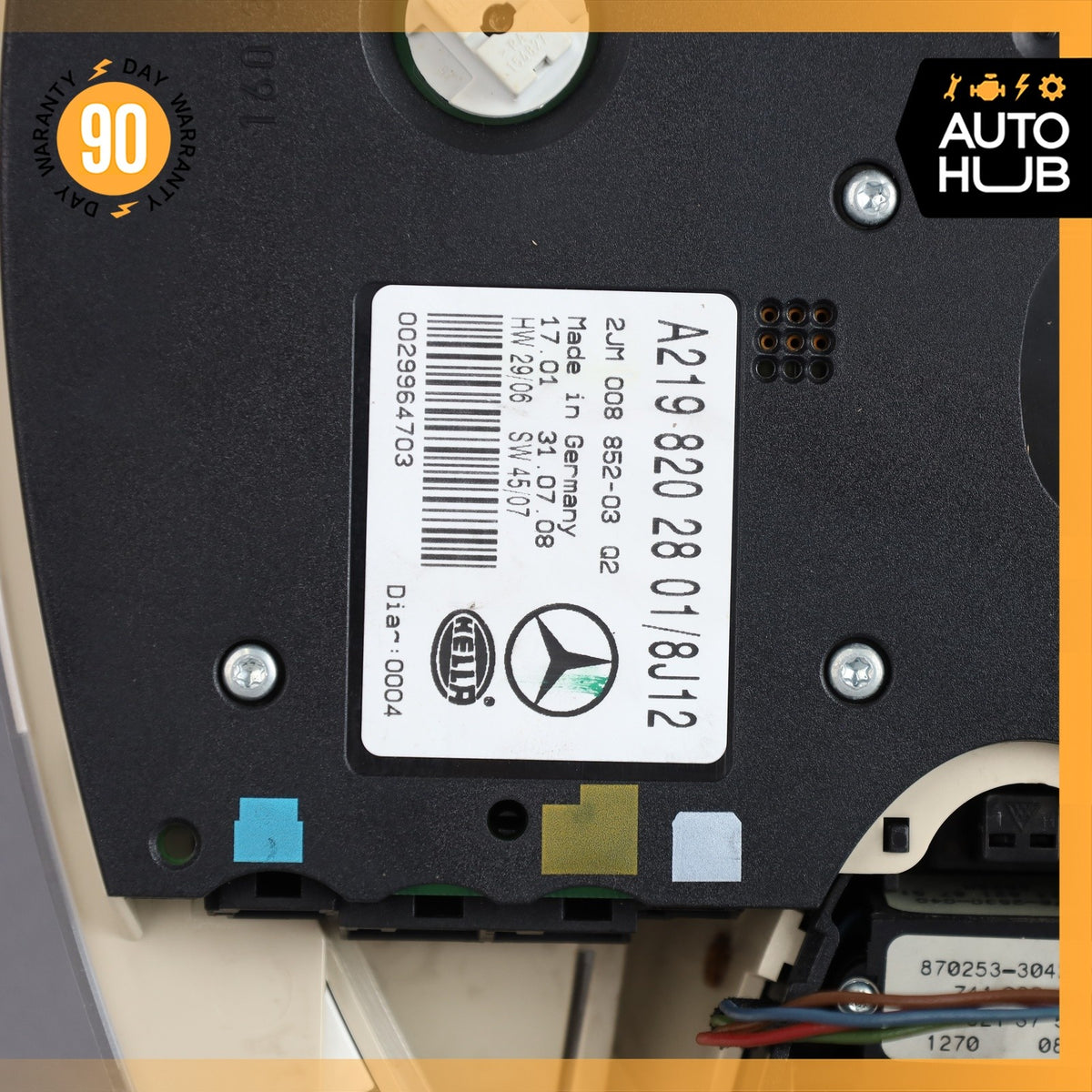 06-11 Mercedes W219 CLS550 CLS500 Front Overhead Dome Light Sunroof Switch OEM - photo 20