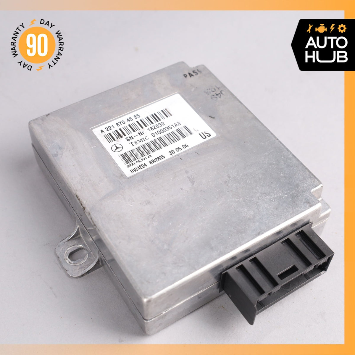 07-14 Mercedes W221 S550 CL550 Voice Language Communication Control Module OEM - photo 1