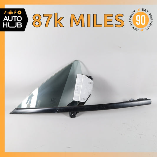 03-10 Bentley Continental GT Coupe Front Right Door Vent Window Glass OEM 87k - photo 1