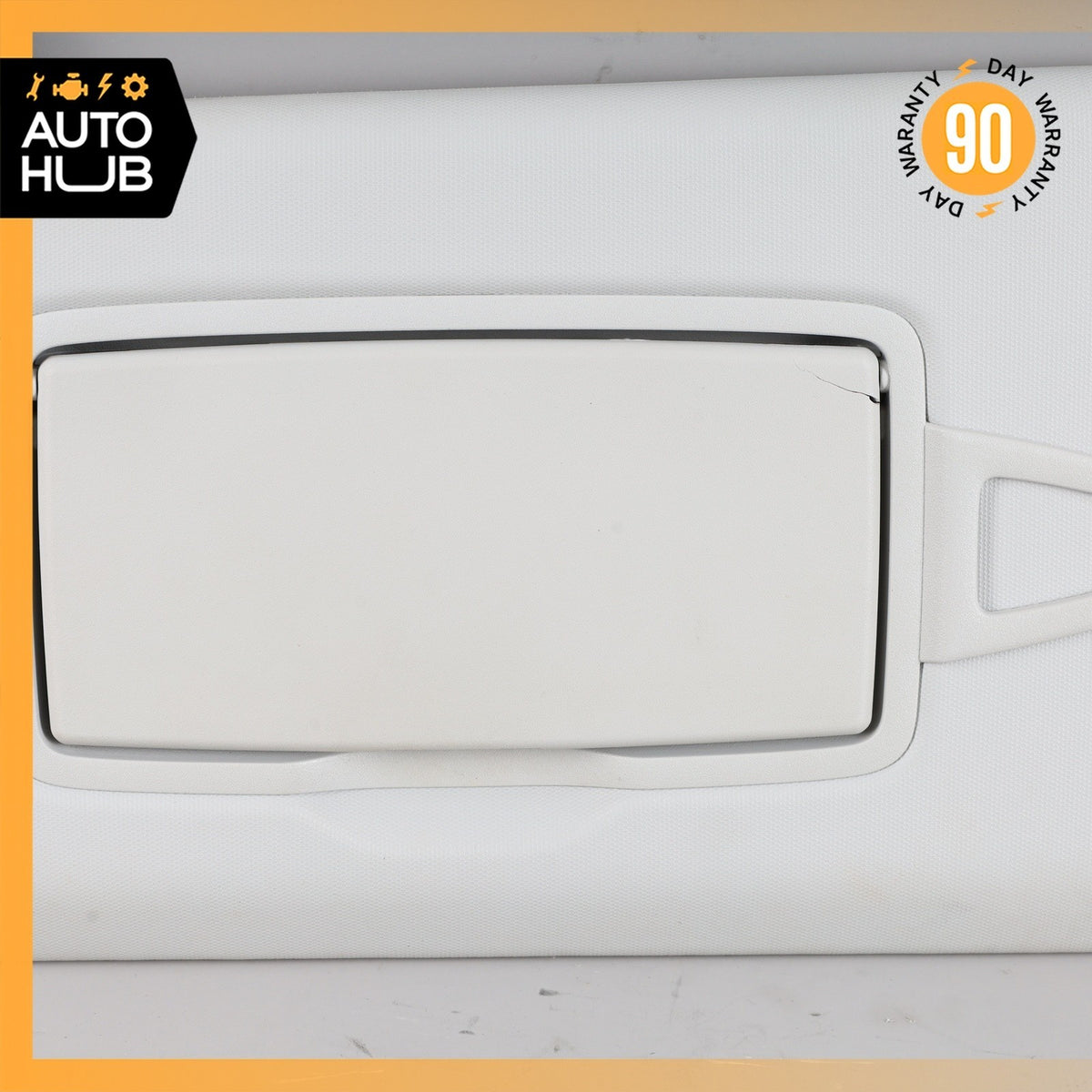 15-21 Mercedes W205 C300 C43 AMG Left Side Sunvisor Sun Visor Gray OEM - photo 5