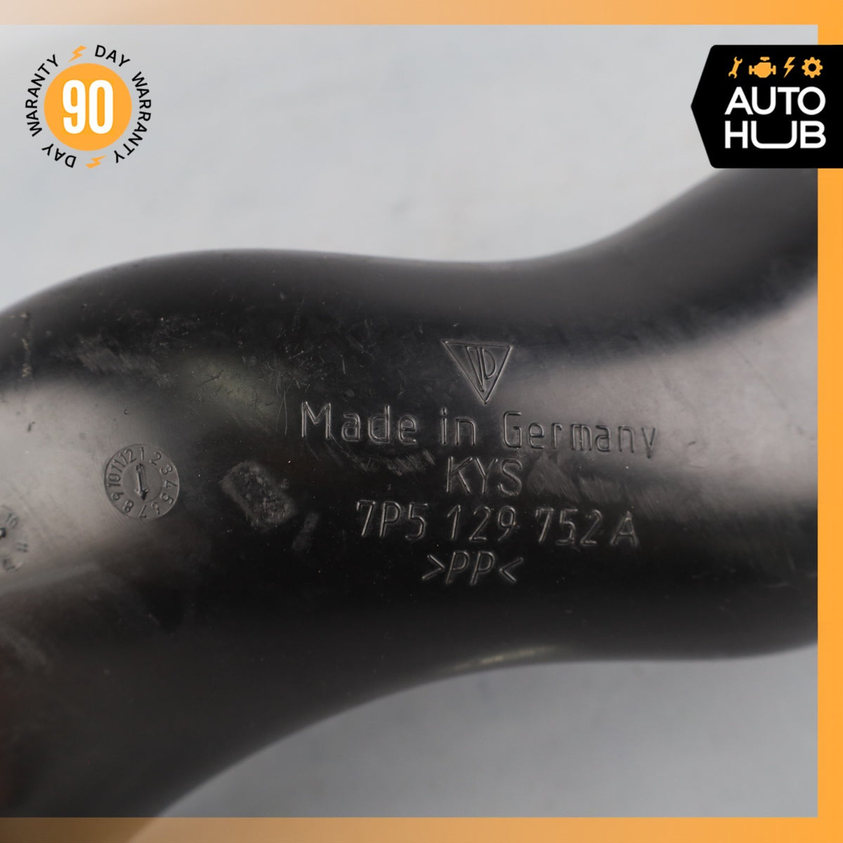 Porsche Cayenne 958 Engine Filter Box Air Intake Hose Right 7P5129752A OEM - photo 10