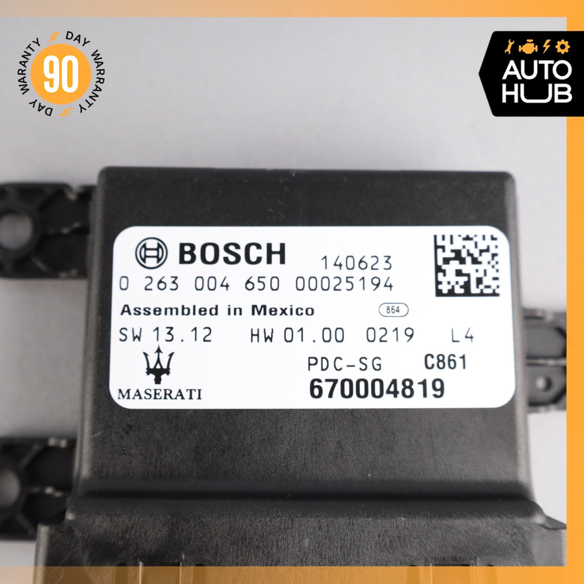 14-16 Maserati Quattroporte M156 Ghibli Park Parking Assist Control Module OEM - photo 6