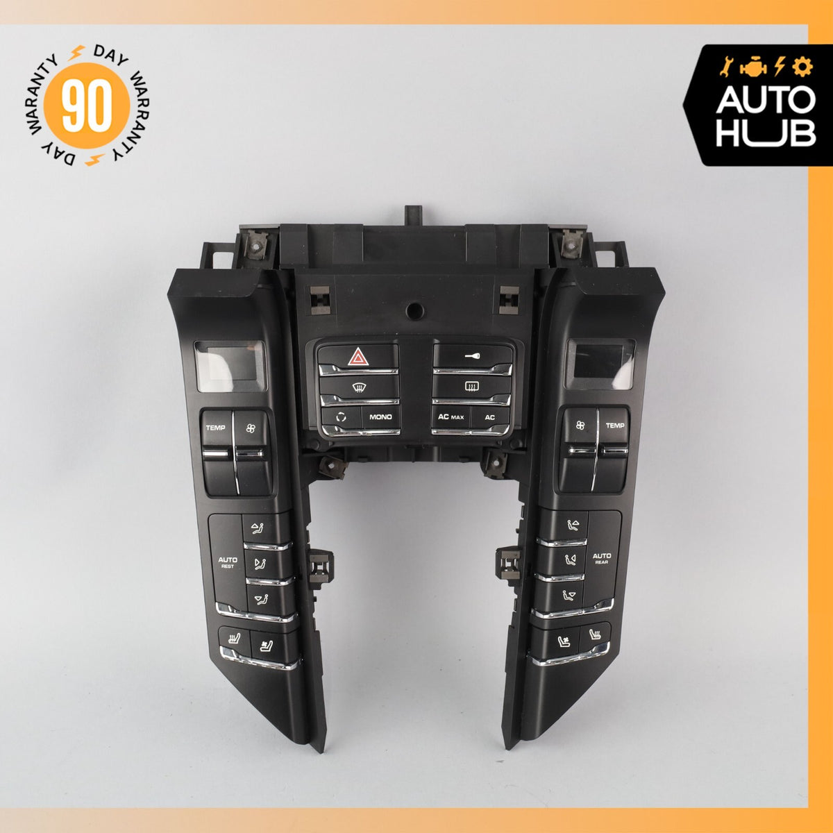 11-12 Porsche Cayenne 958 Front A/C AC Heater Climate Control Panel Switch OEM - photo 3