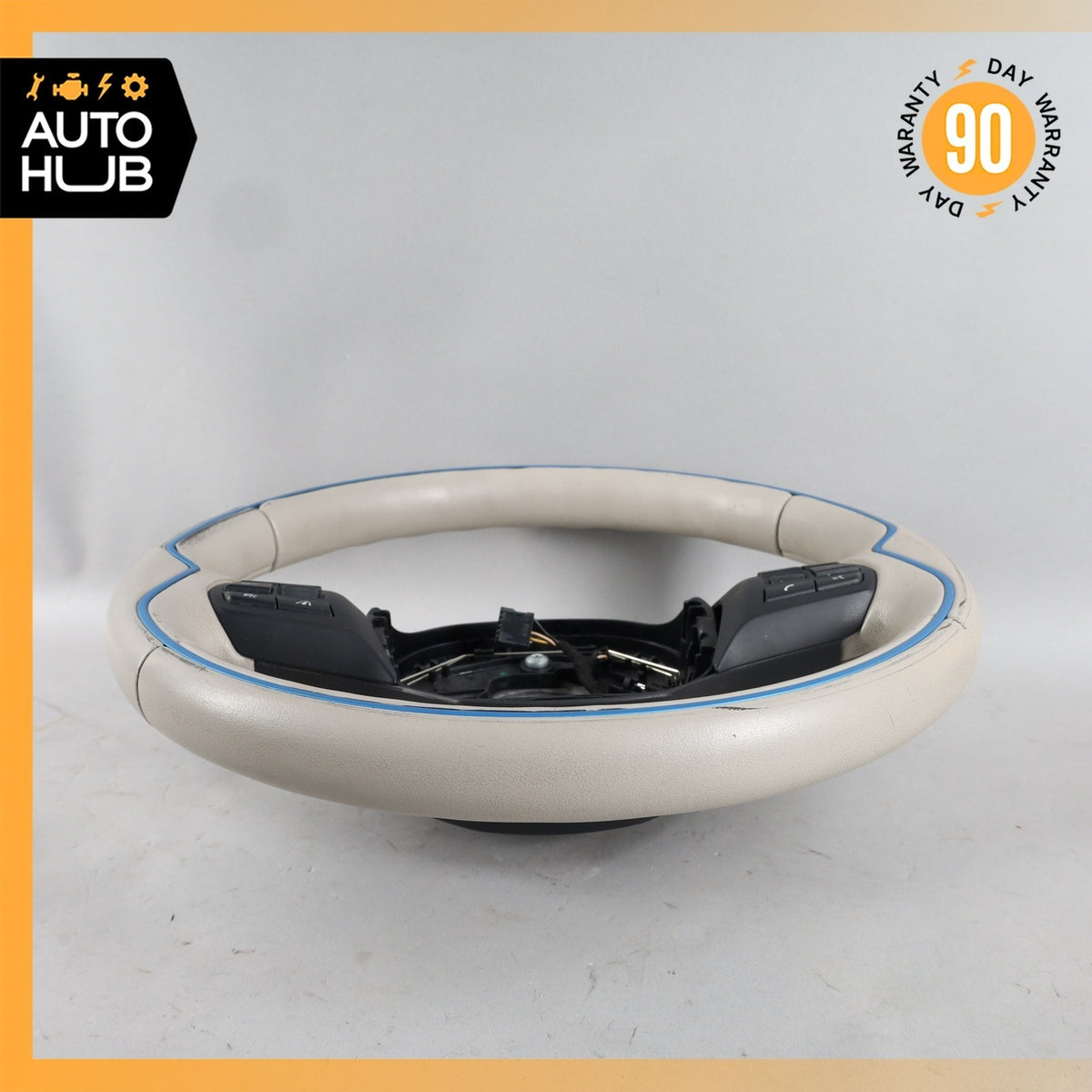 14-21 BMW i3 I01 Hybrid Steering Wheel Gray 6870162 OEM 88k - photo 11