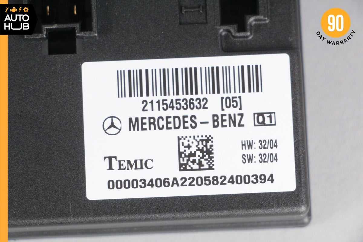 03-11 Mercedes W219 CLS55 AMG CLS550 Body Control Module BCM 2115453632 OEM 74k - photo 11
