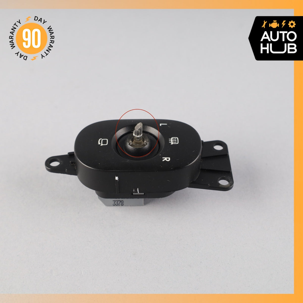 Bentley Continental GTC Speed Flying Spur Door Mirror Control Switch OEM 46k - photo 3