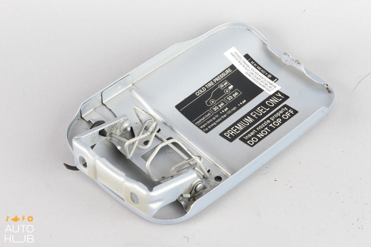 00-06 Mercedes W220 S430 S500 S600 Fuel Gas Tank Door Lid Cover OEM - photo 8