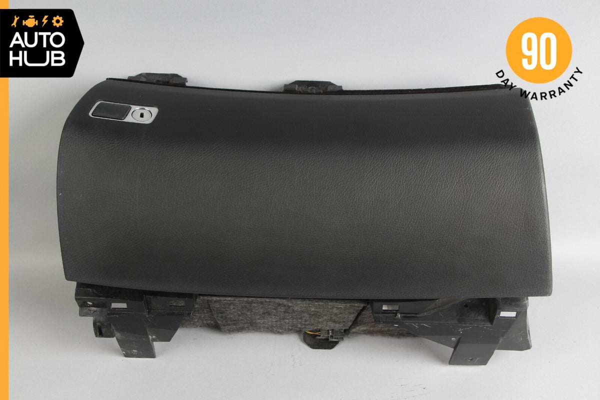 10-13 Mercedes W221 S550 S400 Dash Board Glove Box Compartment Black OEM - photo 1