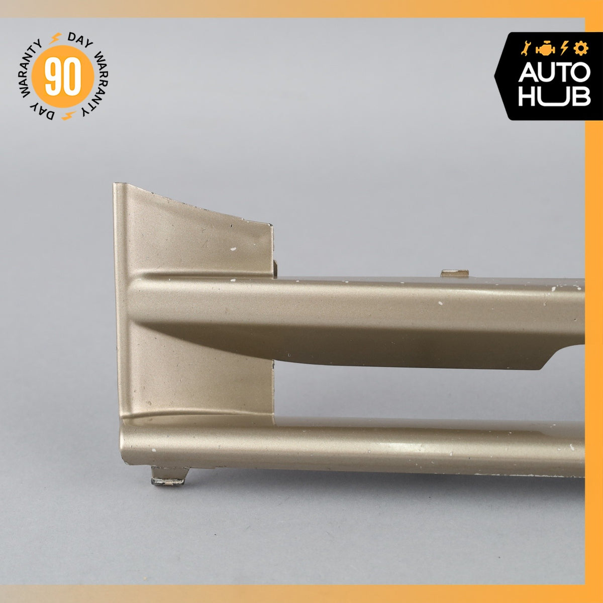 96-99 Mercedes W140 CL600 S500 Coupe Front Bumper Right Tow Hook Hitch Cover OEM - photo 2