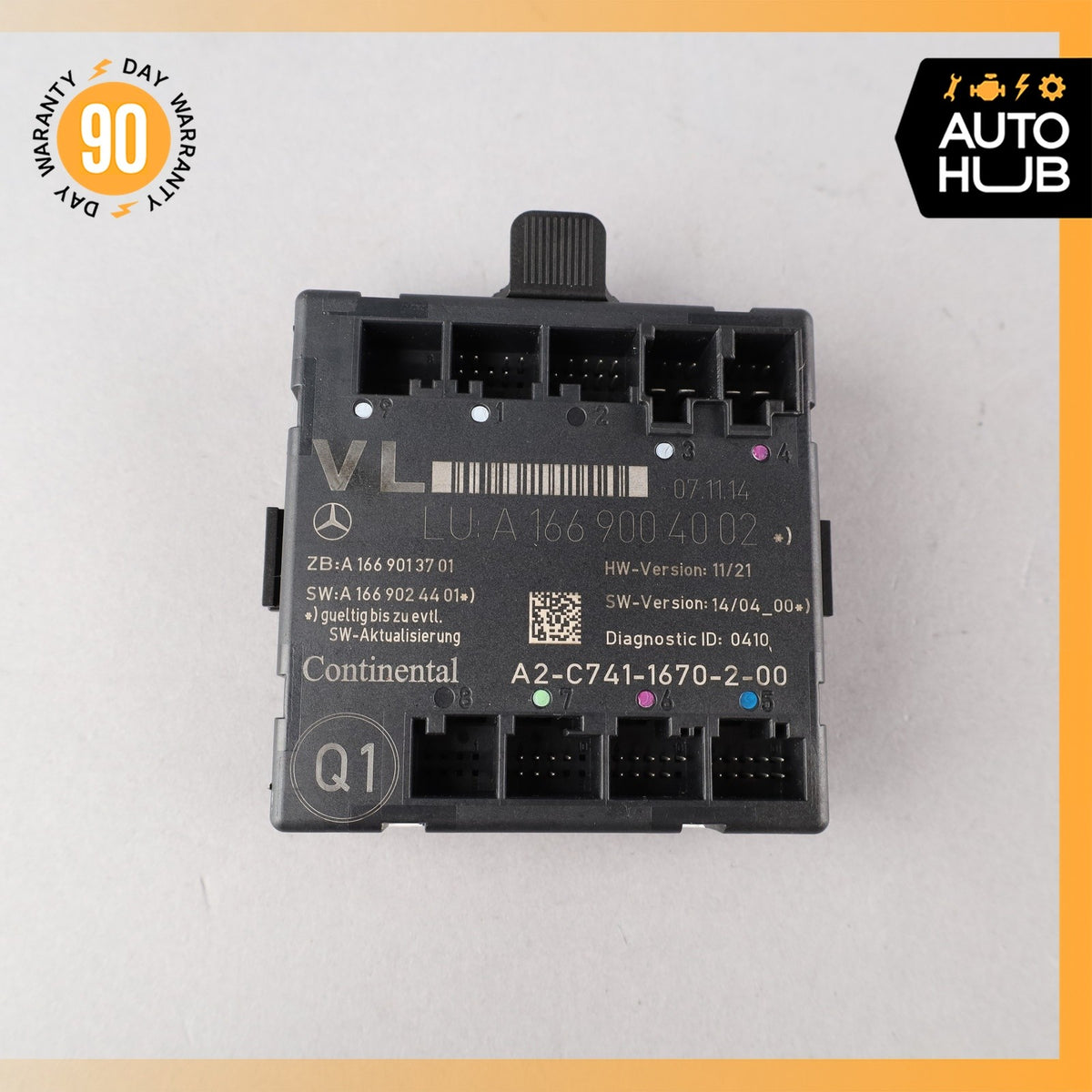 12-20 Mercedes W117 CLA250 GLA250 Front Left Side Door Control Module OEM - photo 7