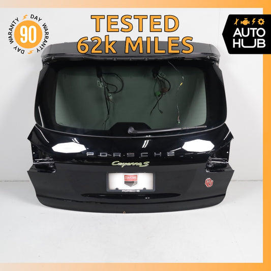 15-18 Porsche Cayenne 958 E-Hybrid Trunk Lid Liftgate Tailgate Hatch Shell OEM - photo 1