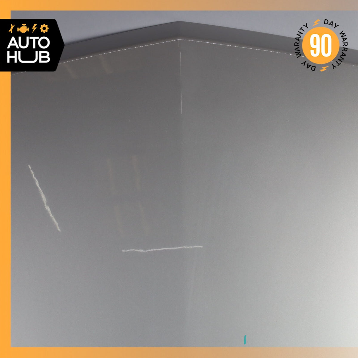 04-08 Cadillac XLR Hood Cover Panel Assembly Light Tarnished Silver OEM 69k - photo 5