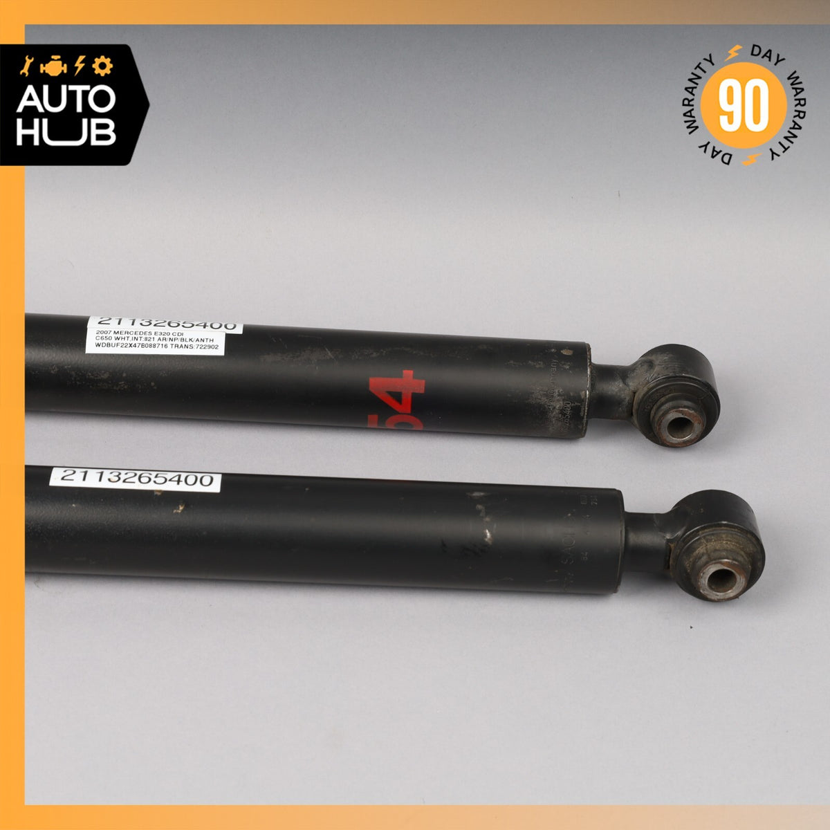 03-09 Mercedes W211 E320 E350 Shock Strut Absorber Rear Left and Right Set OEM - photo 8