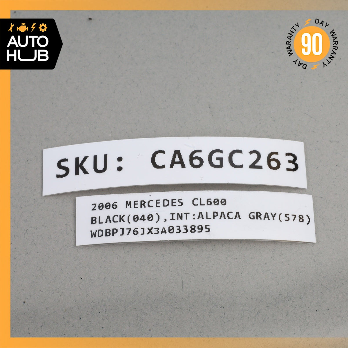 00-06 Mercedes W215 CL600 CL500 Rear Window Regulator Control Module OEM - photo 9