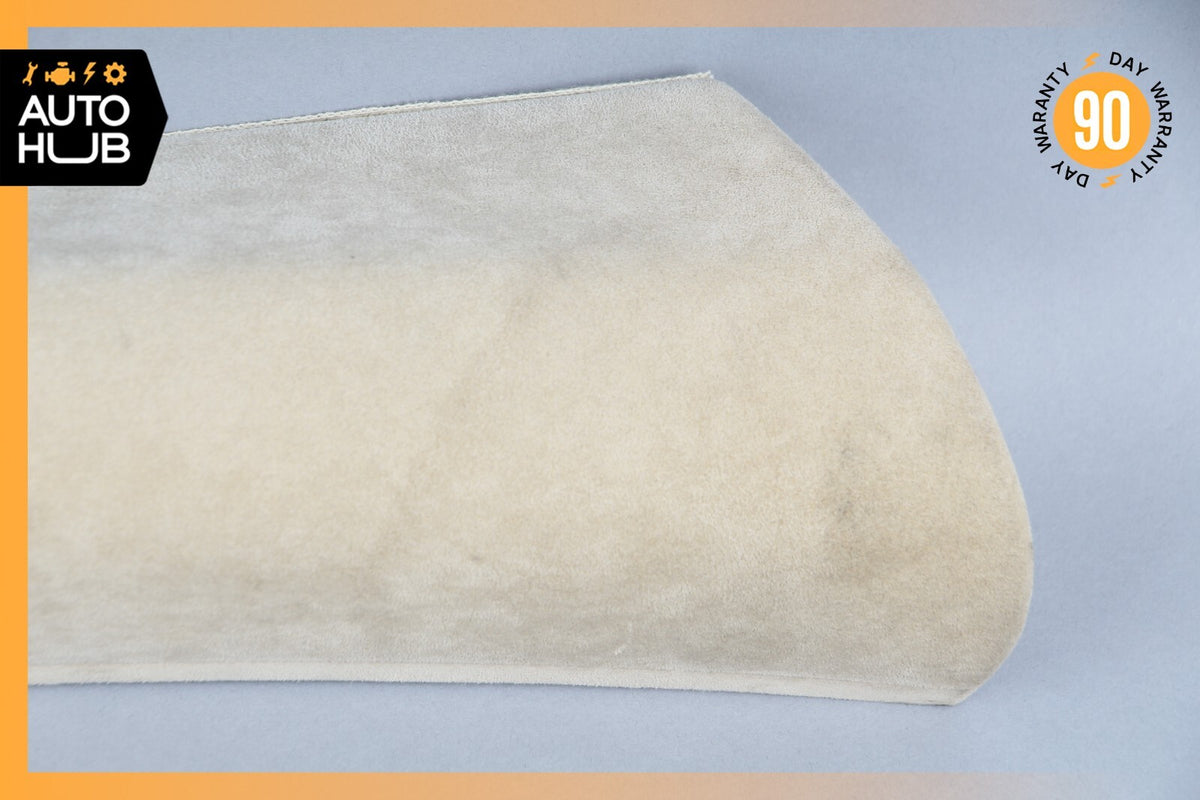 06-11 Mercedes W219 CLS63 CLS55 A Pillar Trim Panel Right Side Suede Beige OEM - photo 5