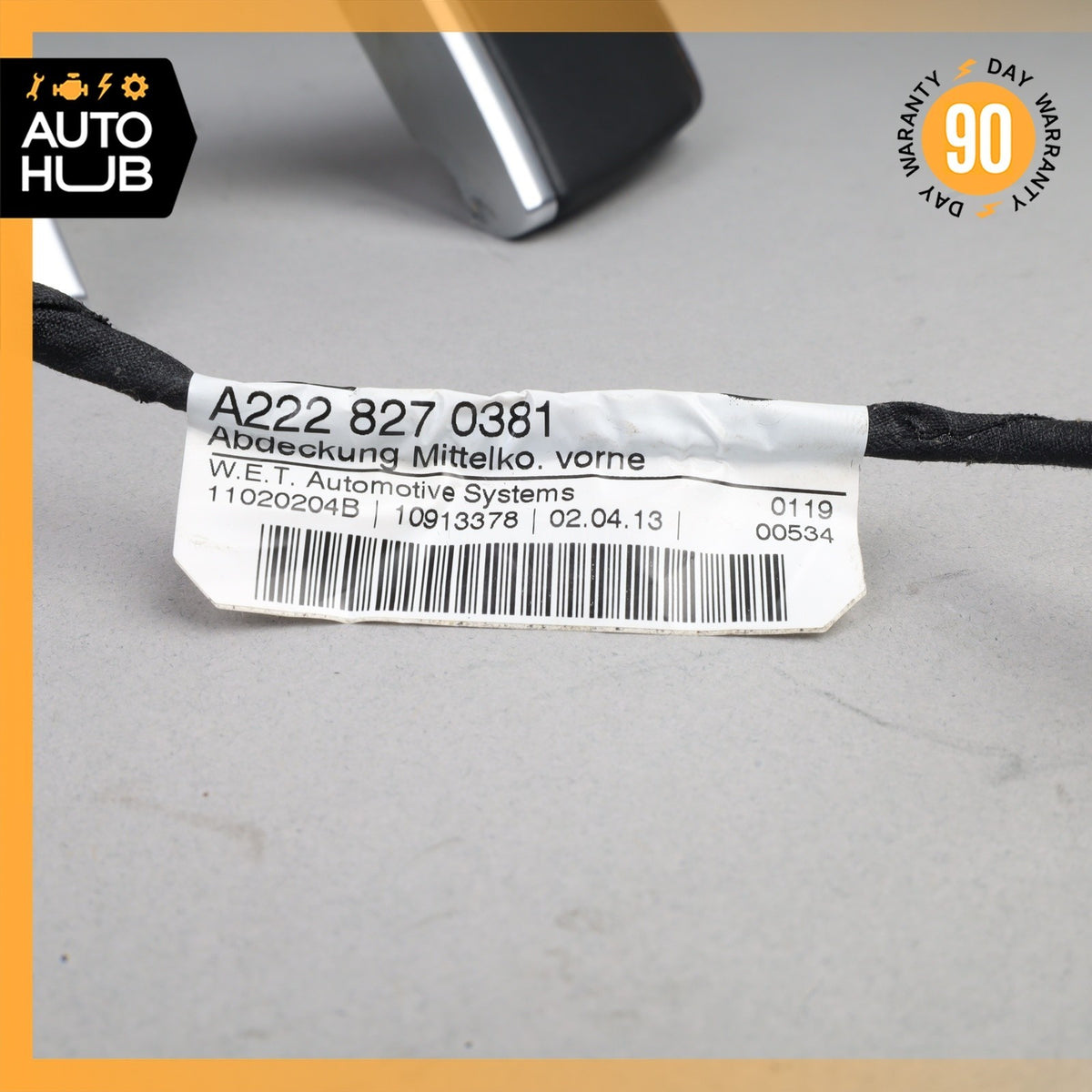 14-20 Mercedes W222 S550 S63 AMG S600 Center Console Trim Nappa OEM - photo 5