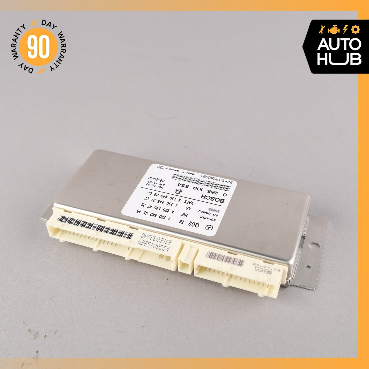 Mercedes R230 SL550 SL600 ESP Electronic Stability Control ABS PML Module OEM - photo 2