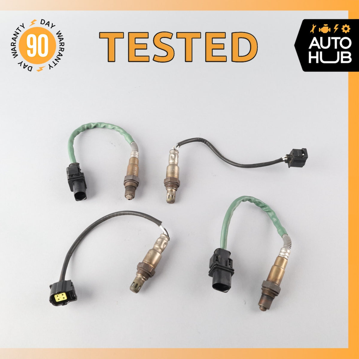 Mercedes W166 ML63 AMG E350 CLS550 Oxygen O2 Sensor Lambda Set of 4 OEM - photo 1