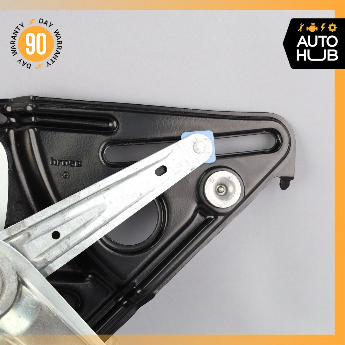 96-99 Mercedes W140 CL600 S500 Coupe Front Right Window Regulator w/ Motor OEM - photo 7