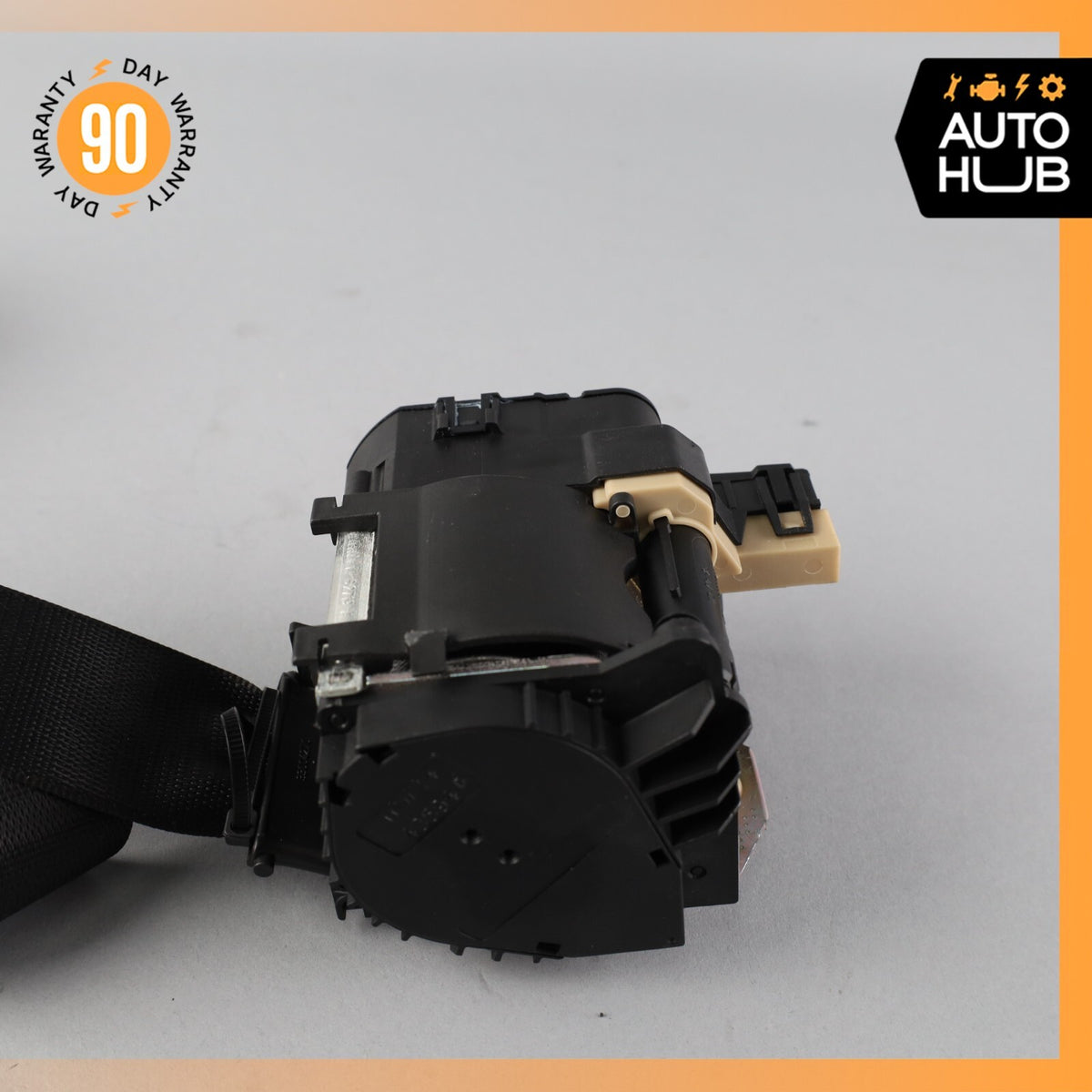 07-10 Mercedes W216 CL600 CL63 Front Right Passenger Side Seat Belt Black OEM - photo 20