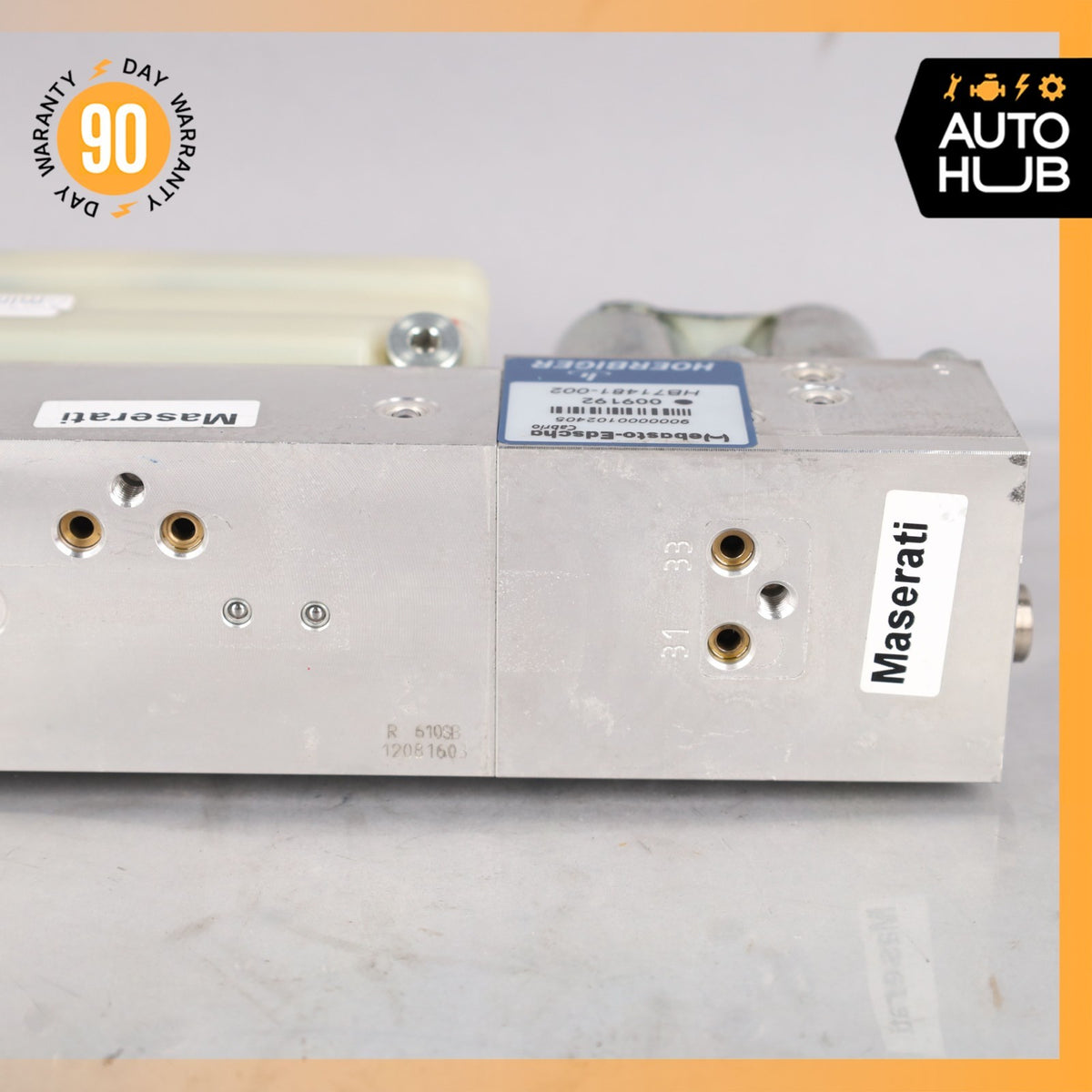10-19 Maserati GranTurismo S M145 Convertible Top Hydraulic Pump Motor OEM 47k - photo 10