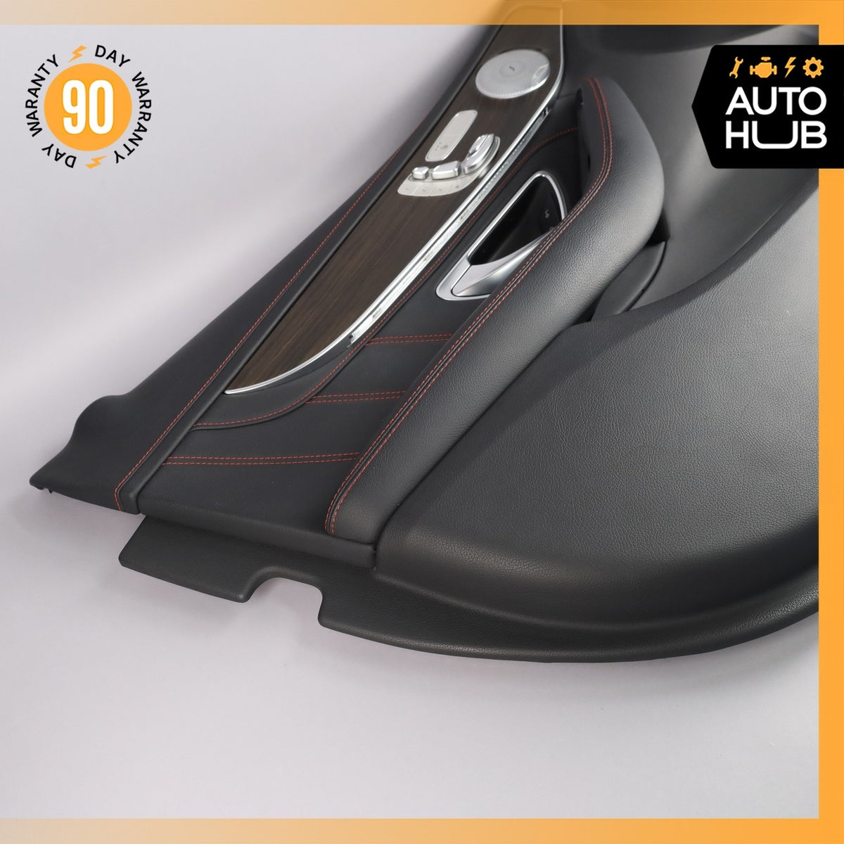 15-21 Mercedes W205 C43 AMG C350e Front Left Side Interior Door Panel OEM - photo 13