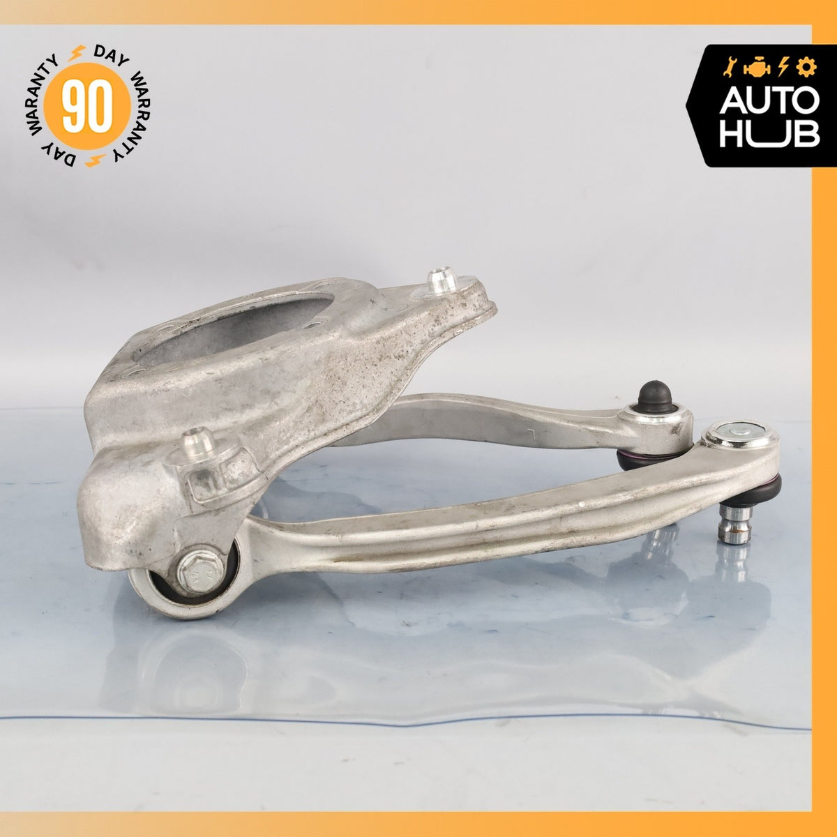 Bentley Continental GT GTC Front Left Shock Strut Mount Bracket w/ Arms OEM 87k - photo 8