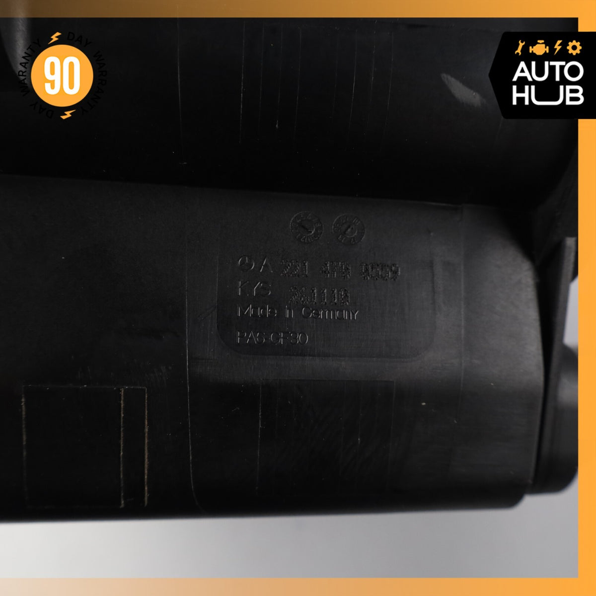 10-13 Mercedes W221 S400 Hybrid EVAP Fuel Evaporator Box Charcoal Canister OEM - photo 11