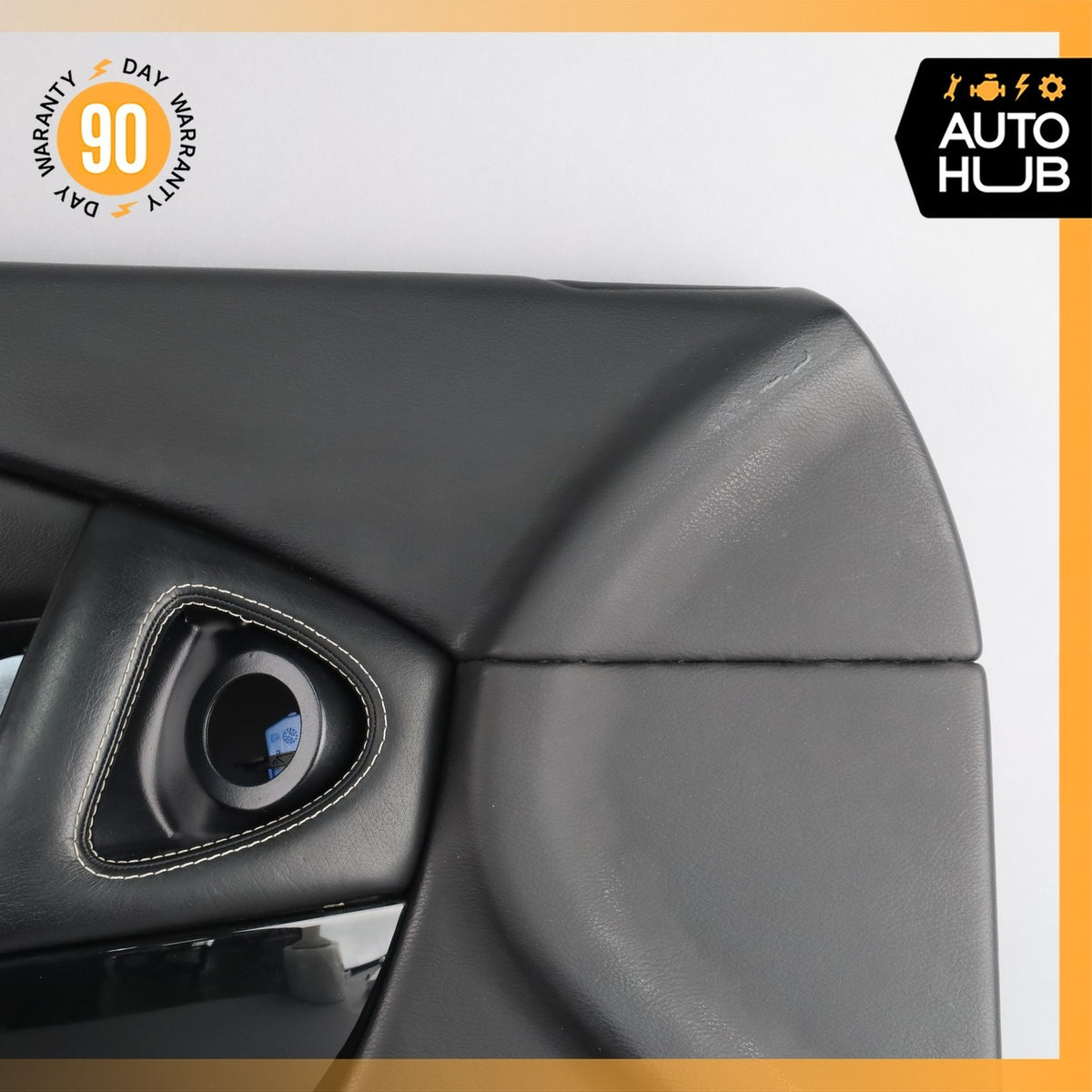 03-13 Maserati Quattroporte M139 Front Left Side Interior Door Panel Black OEM - photo 4