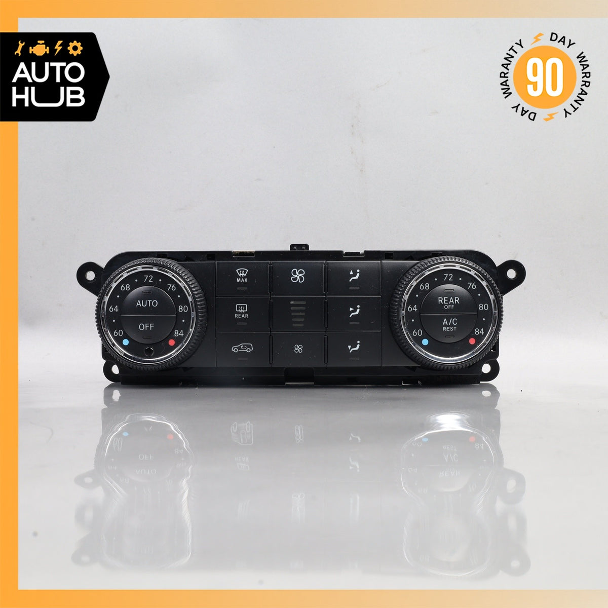 06-13 Mercedes X164 GL450 GL550 Front A/C Heater Climate Control Switch Unit OEM - photo 2
