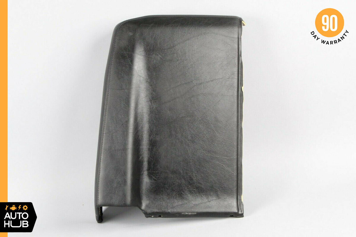 90-02 Mercedes R129 SL600 500SL Seat Backrest Cover Panel Trim Right Side Black - photo 1