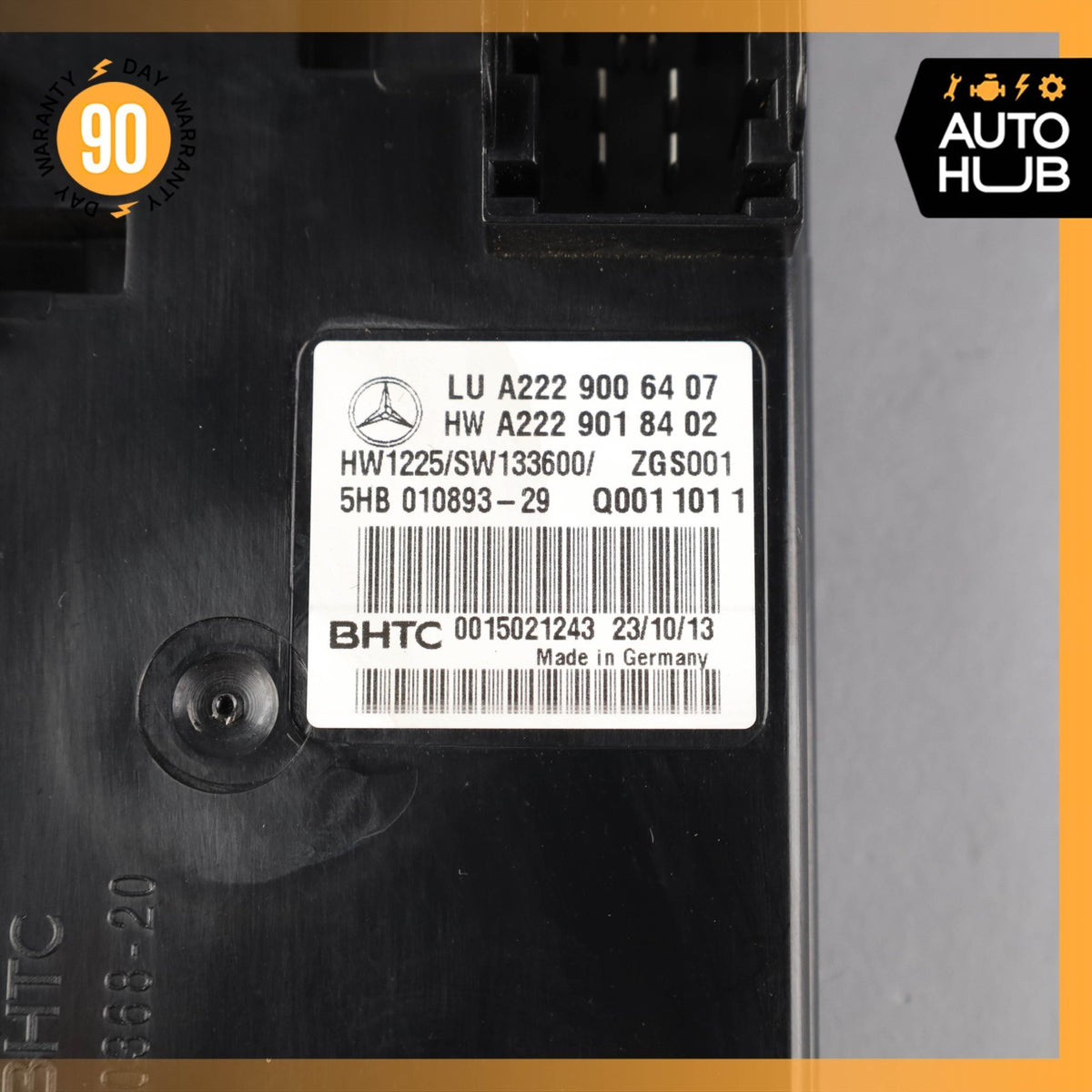 2014 Mercedes W222 S63 Temperature A/C Climate Control Module Unit OEM - photo 7