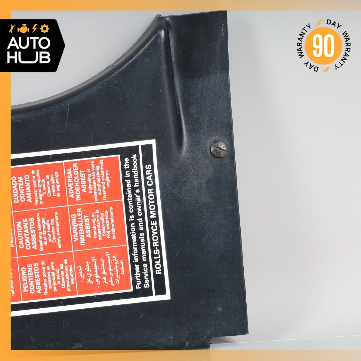 Bentley Eight RR Silver Spirit Left Engine Compartment Fuse Box Cover OEM 56k - photo 5