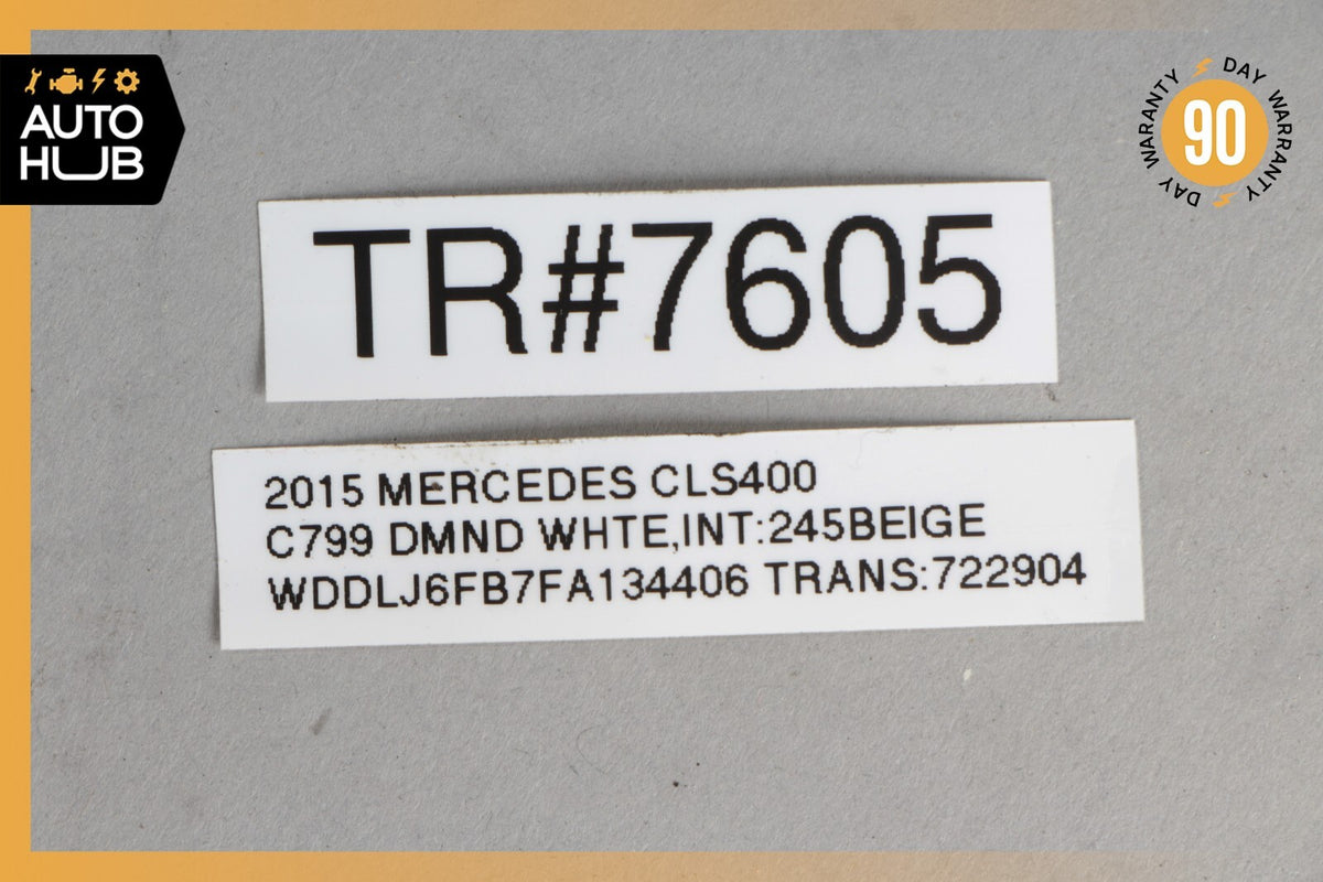 12-18 Mercedes W218 CLS400 CLS550 Rear Left Side Window Regulator Motor OEM - photo 13