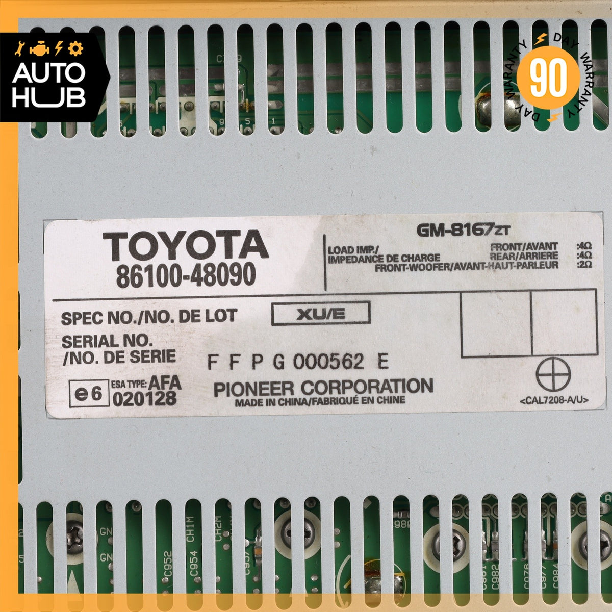 07-09 Lexus XU30 RX400H Hybrid Pioneer Radio Audio Amplifier Amp OEM - photo 10