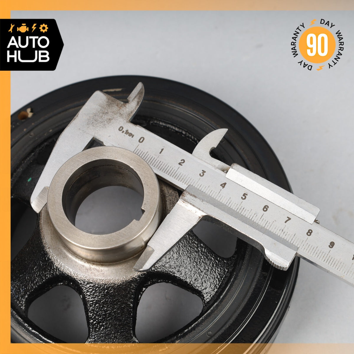 Mercedes W204 C300 C350 M272 Engine Motor Crankshaft Pulley Vibration Damper OEM - photo 4