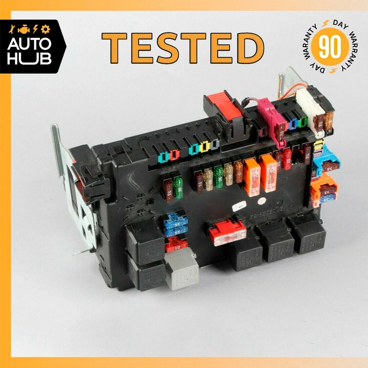10-14 Mercedes W221 S550 CL550 Rear Trunk Fuse Box Relay Control Module OEM - photo 1