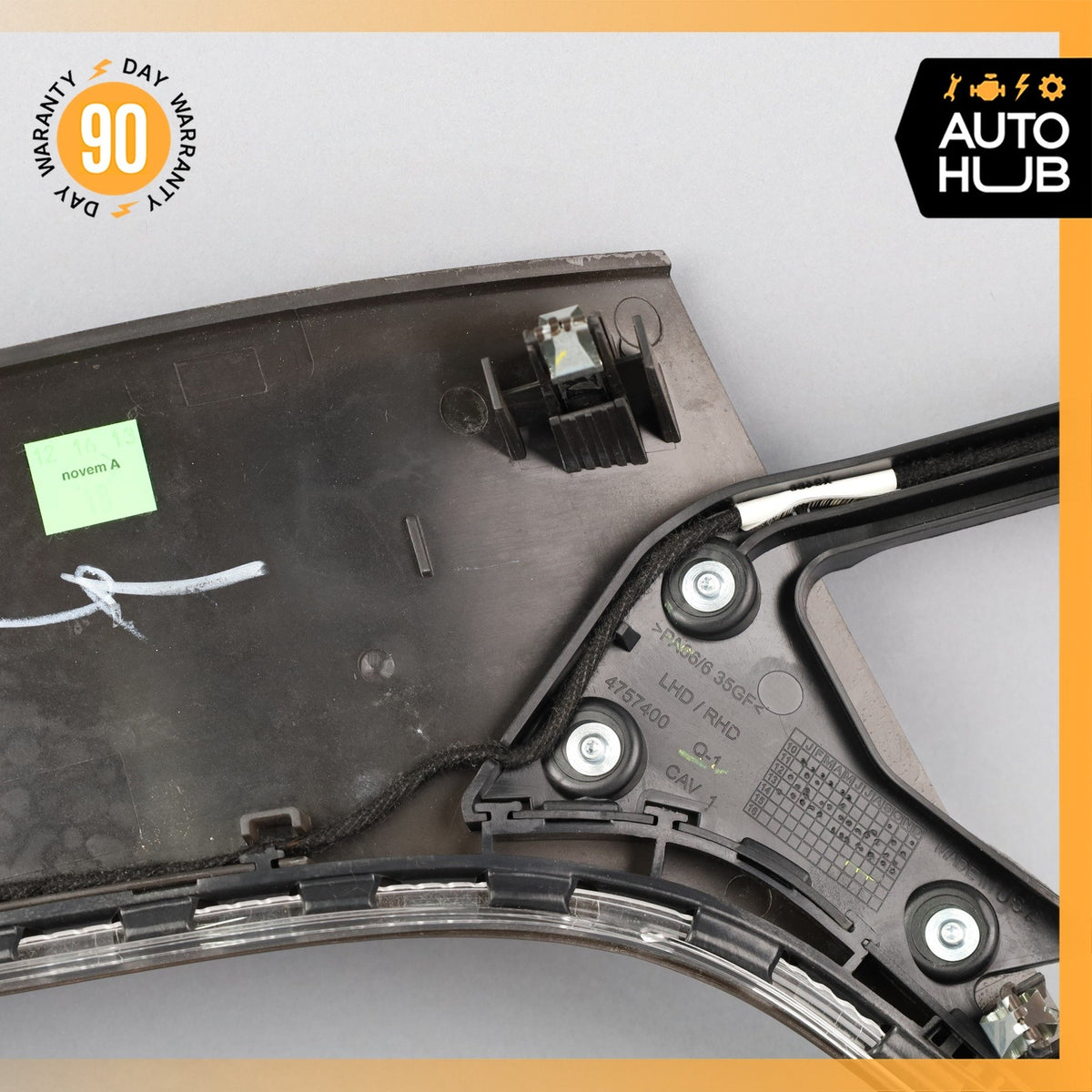12-16 Mercedes W166 ML350 GL450 GL550 Center Console Control Trim Bezel Wood OEM - photo 13